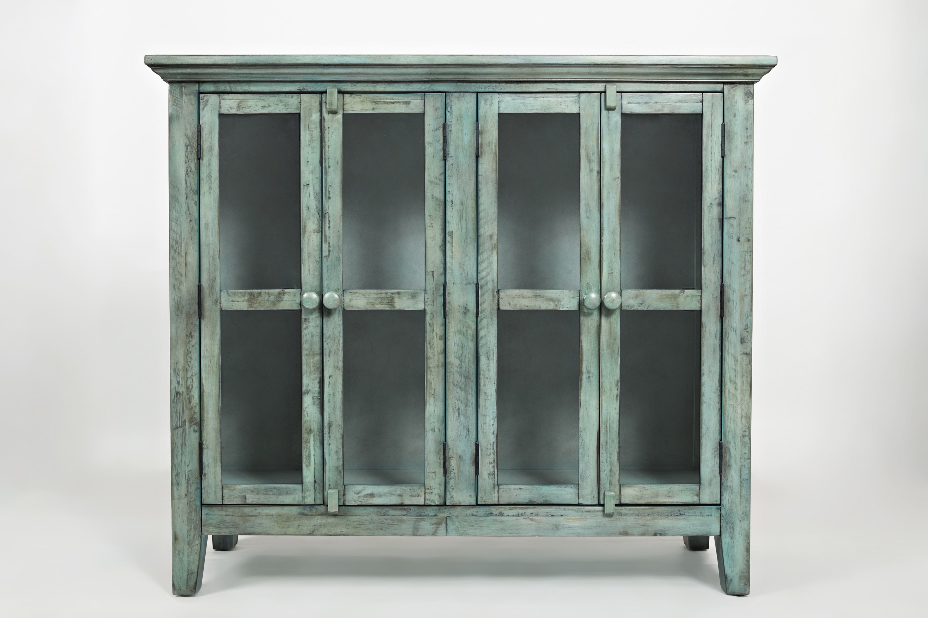 Jofran Rustic Shores Rustic Shores 4 Door High Cabinet Johnny